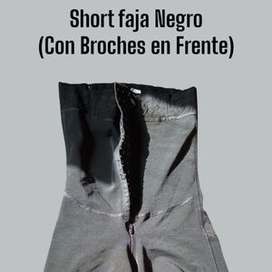 Black Waist Trainer with Front Hooks